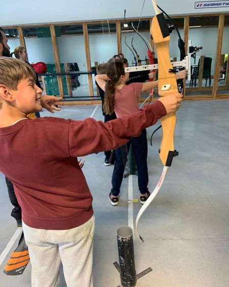 Tir à l'arc à Saint-Loup - Ensemble scolaire Saint-Jacques