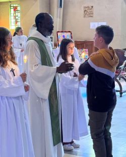 Messe de rentrée et accueil du Père Agbobli - Ensemble scolaire Saint-Jacques